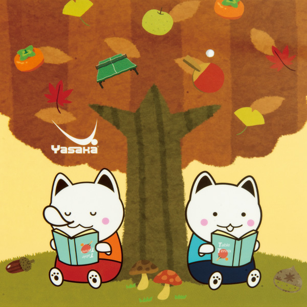 にゃんこカラーシート秋